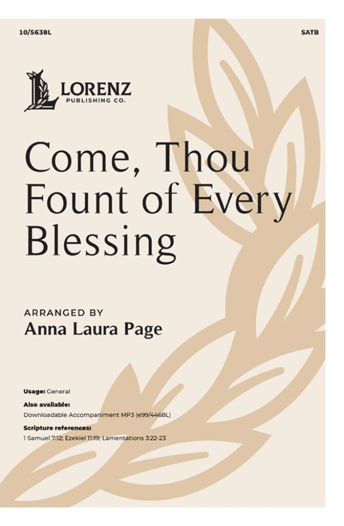 Come, Thou Fount of Every Blessing
